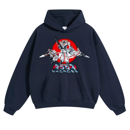 Macross Vintage Cotton Hoodie