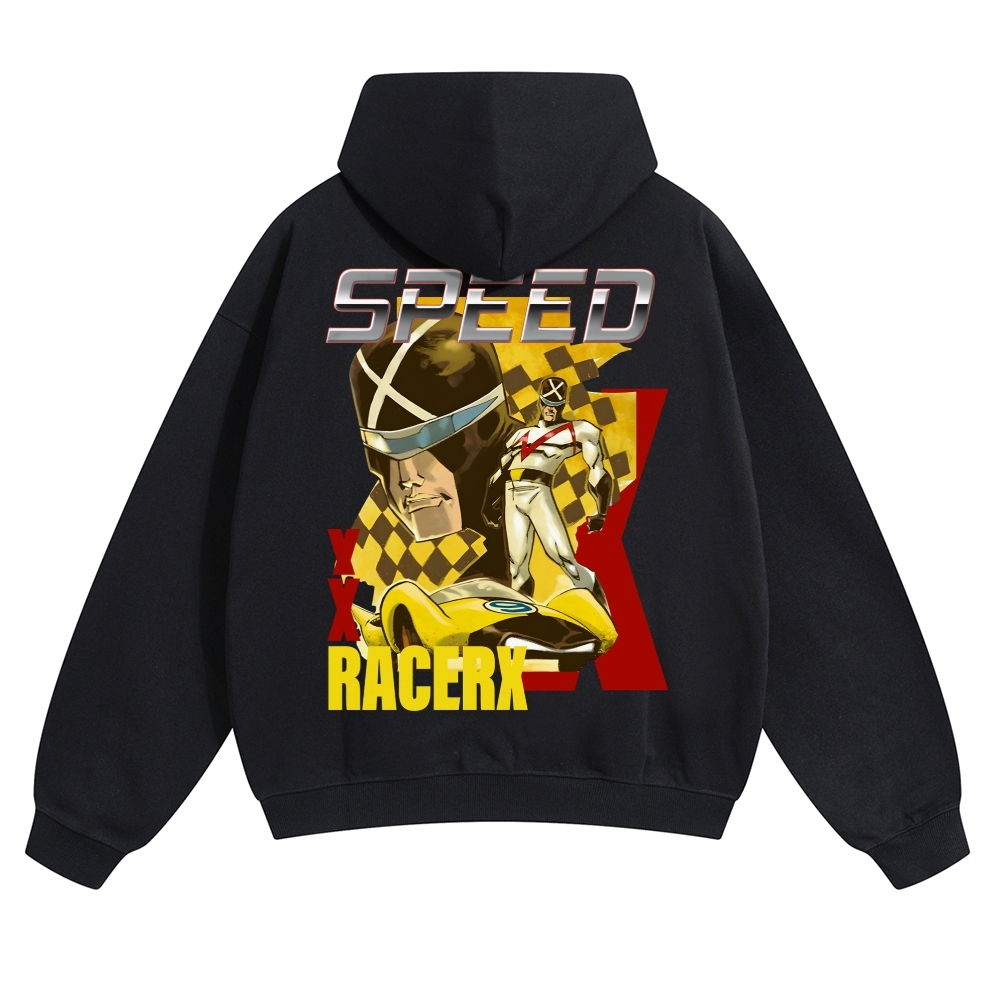 Speed Racer Vintage Cotton Hoodie