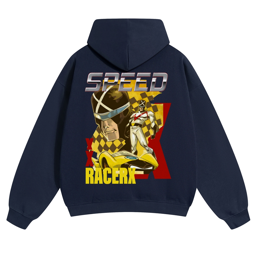 Speed Racer Vintage Cotton Hoodie