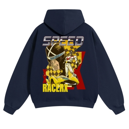 Speed Racer Vintage Cotton Hoodie