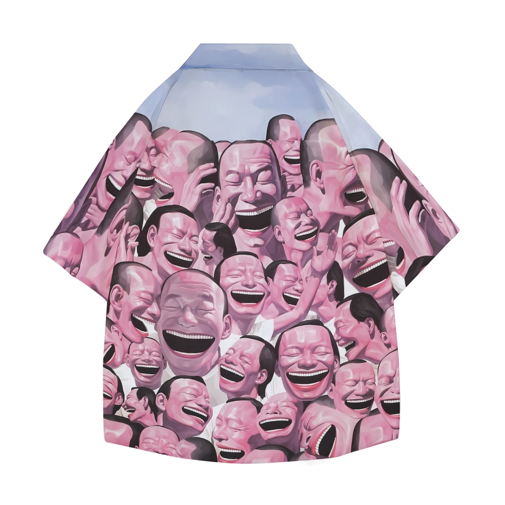 Art Japanese Style Camp Shirt