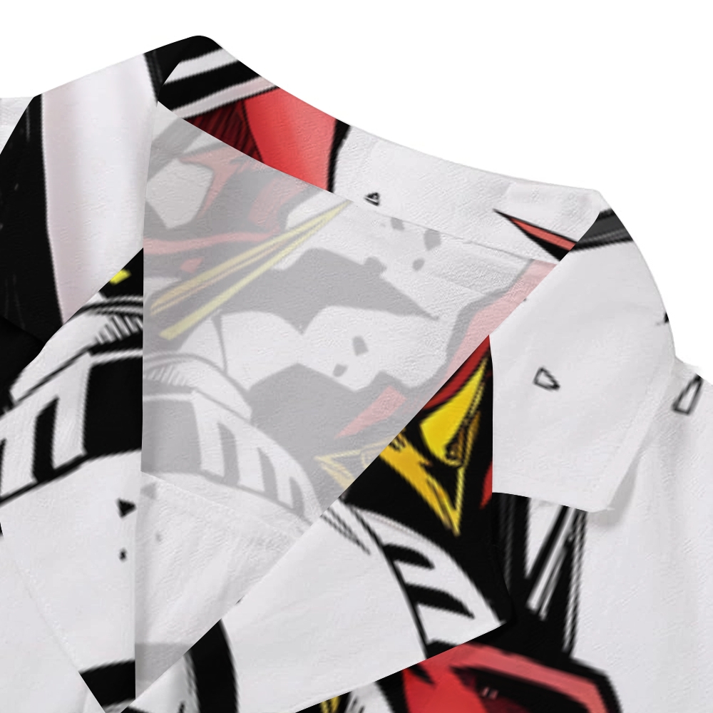 Dukemon Digimon Japanese Style Camp Shirt