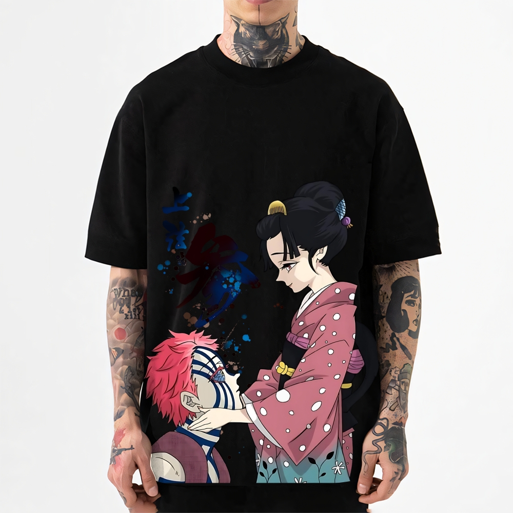 Demon Slayer Akaza Japanese Style Classic Tee