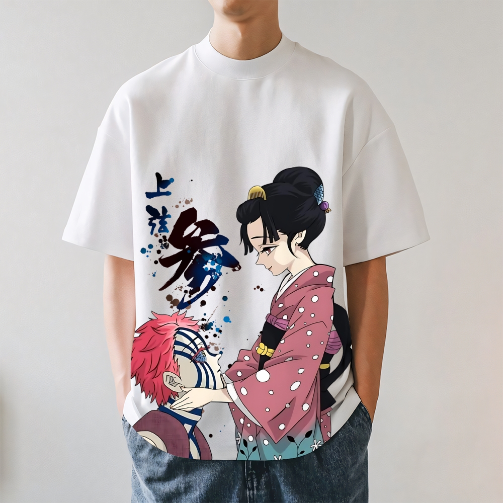 Demon Slayer Akaza Japanese Style Classic Tee