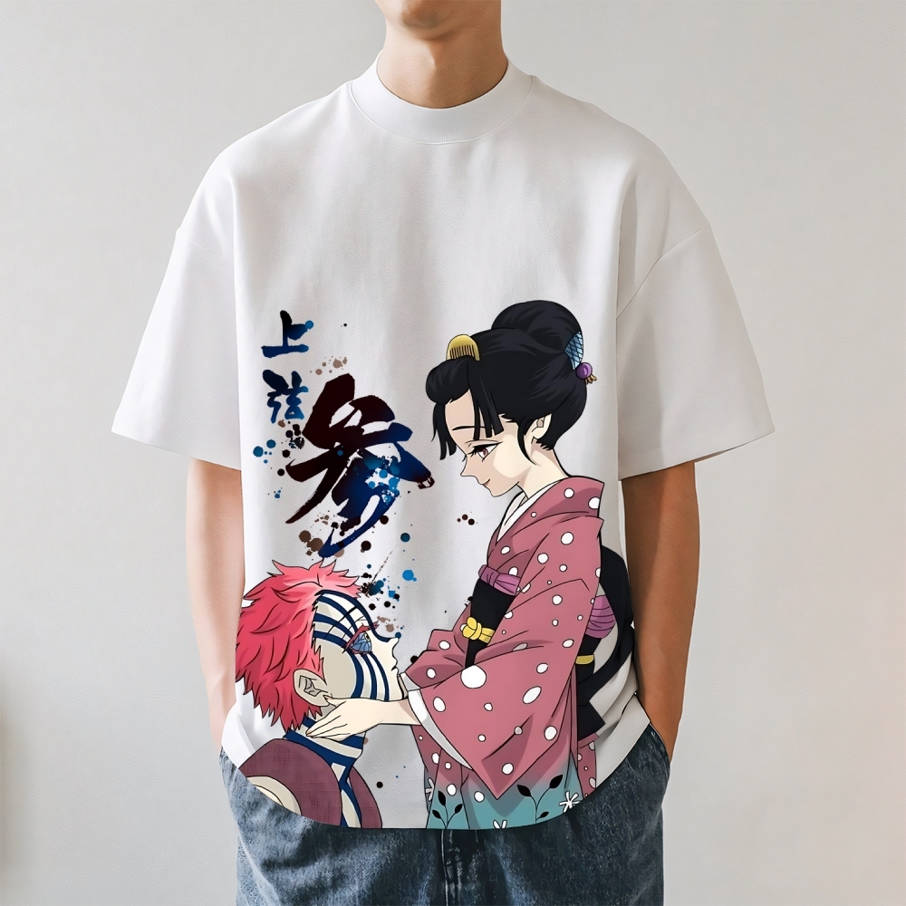 Demon Slayer Akaza Japanese Style Classic Tee