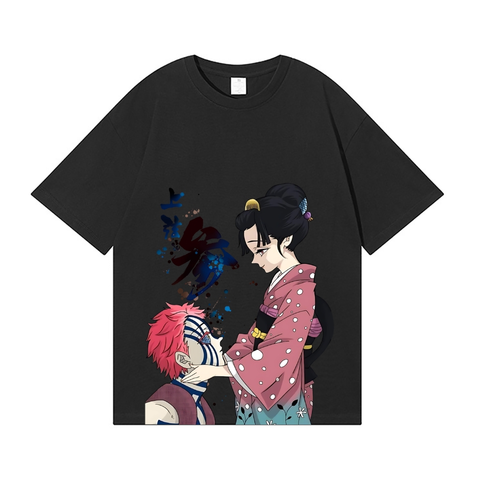 Demon Slayer Akaza Japanese Style Classic Tee