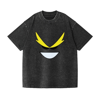 My Hero Academia Vintage Wash Japanese Design T-Shirt