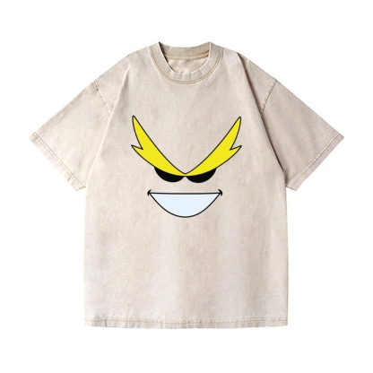 My Hero Academia Vintage Wash Japanese Design T-Shirt