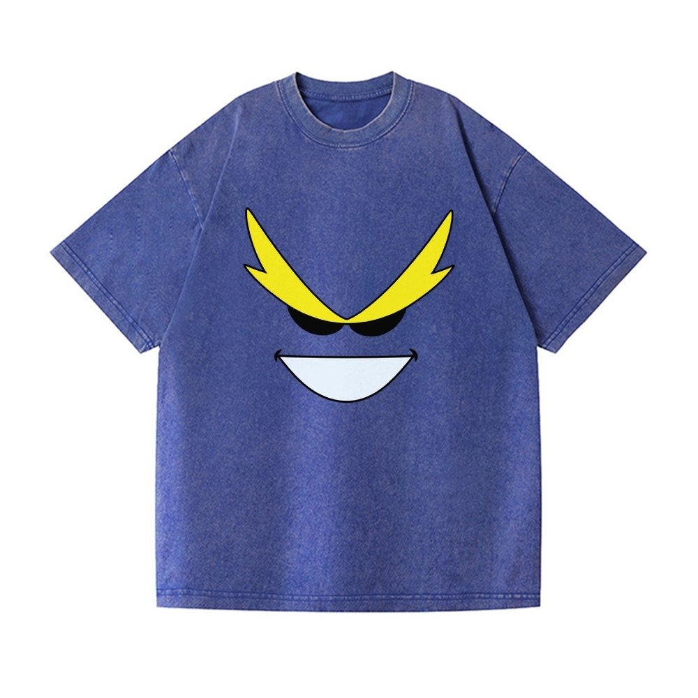 My Hero Academia Vintage Wash Japanese Design T-Shirt