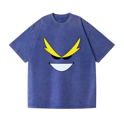 My Hero Academia Vintage Wash Japanese Design T-Shirt