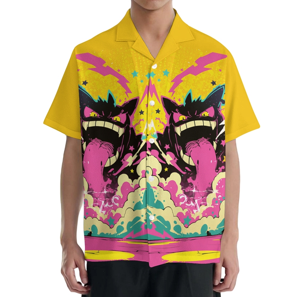 Pokémon Japanese Style Camp Shirt