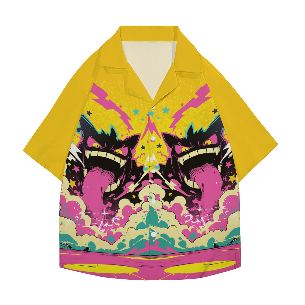 Pokémon Japanese Style Camp Shirt