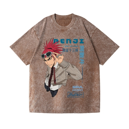 Bleach Vintage Wash Japanese Design T-Shirt