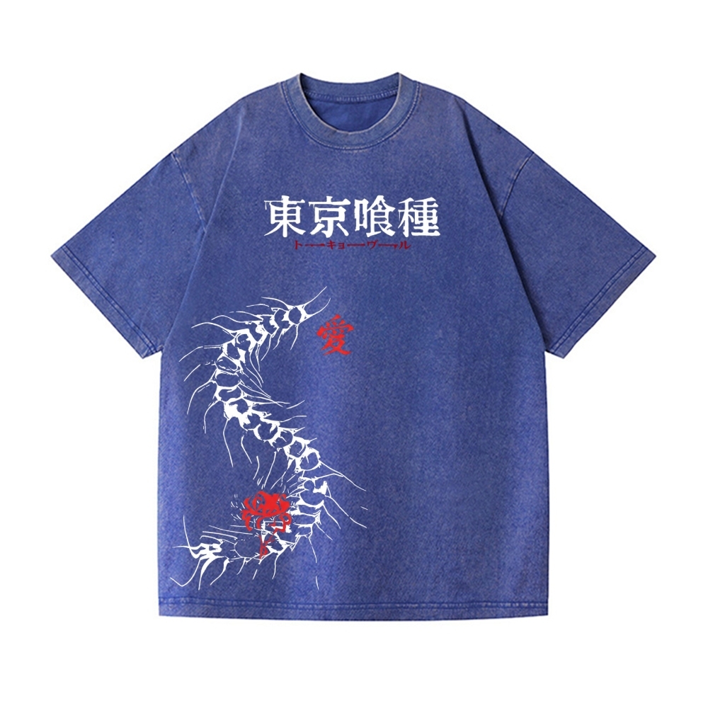 Tokyo Ghoul Vintage Wash Japanese Design T-Shirt