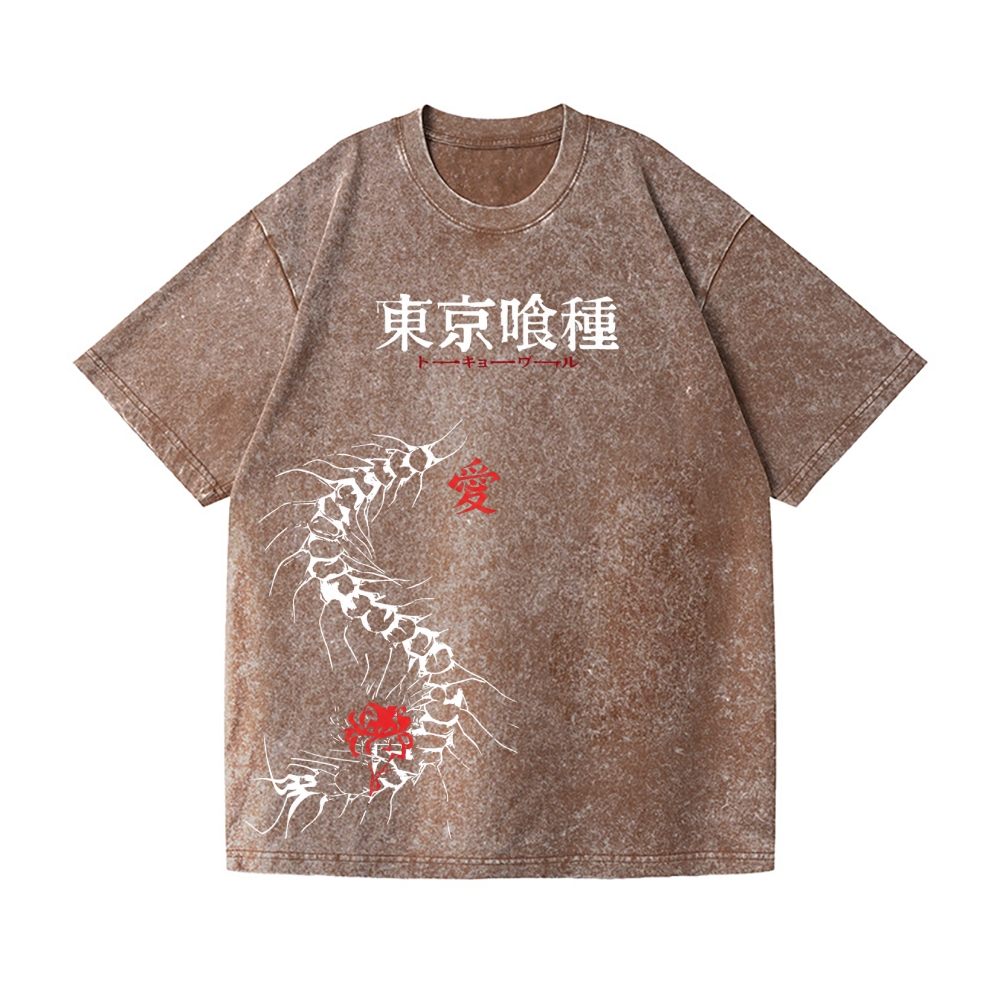 Tokyo Ghoul Vintage Wash Japanese Design T-Shirt