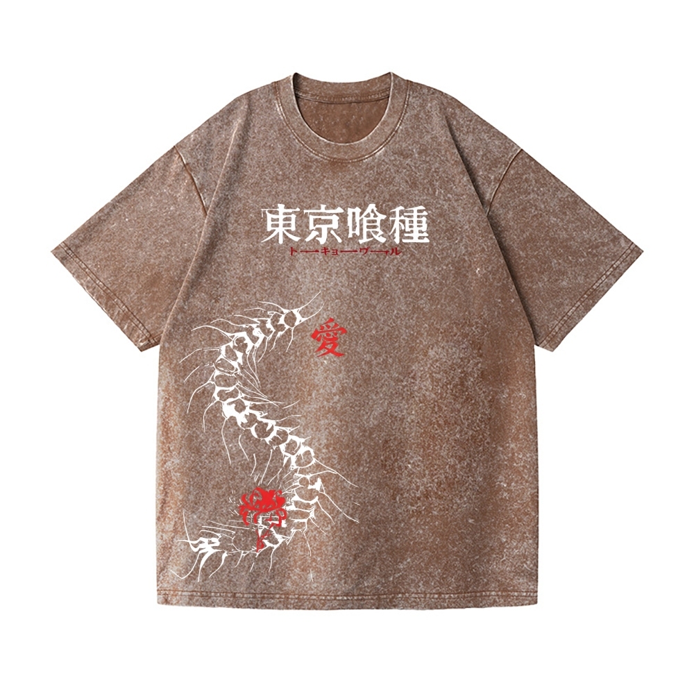 Tokyo Ghoul Vintage Wash Japanese Design T-Shirt