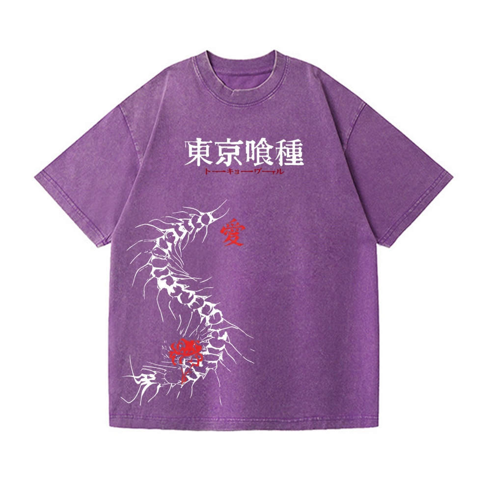 Tokyo Ghoul Vintage Wash Japanese Design T-Shirt