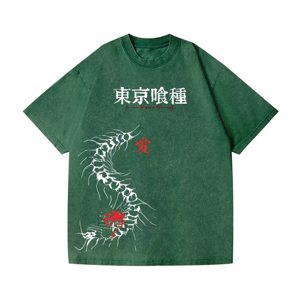 Tokyo Ghoul Vintage Wash Japanese Design T-Shirt