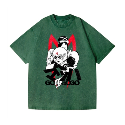 Speed Racer Vintage Wash Japanese Design T-Shirt