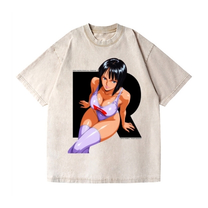 Nico X Team Rocket Vintage Wash Japanese Design T-Shirt