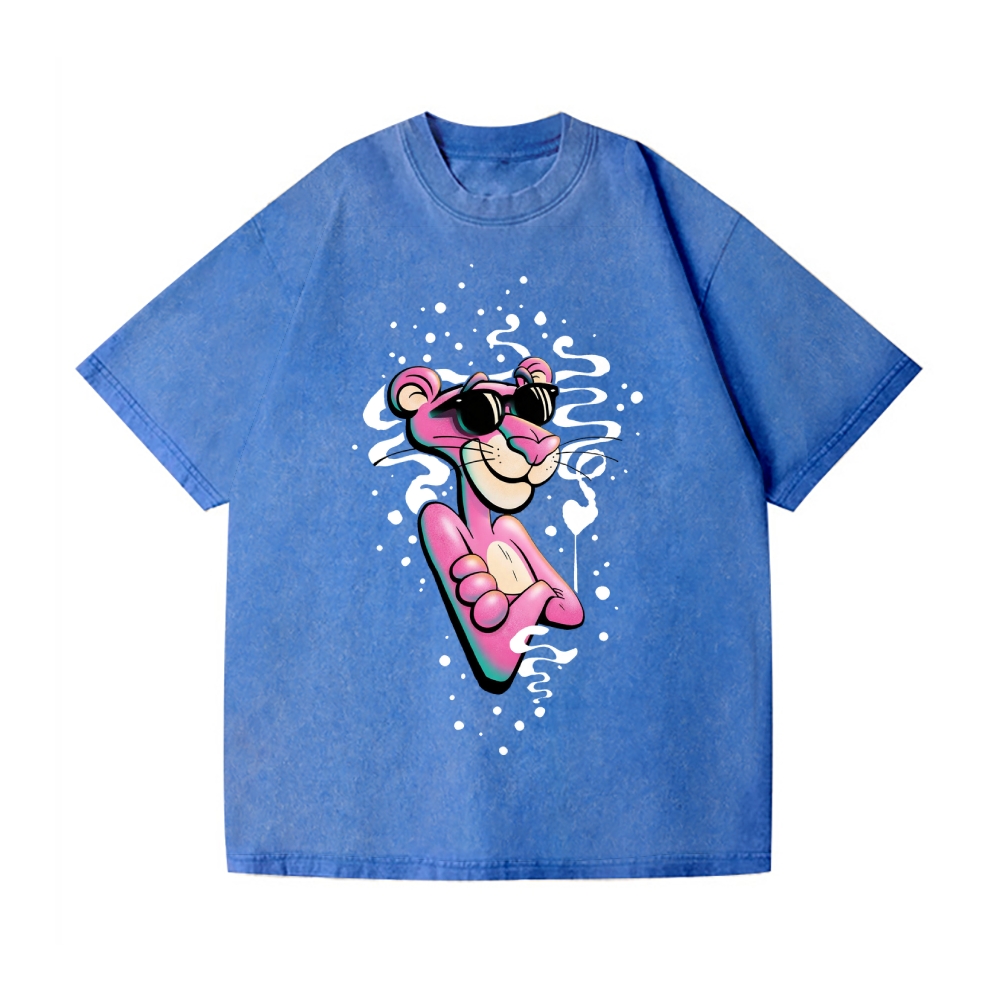 The Pink Panther Vintage Wash Japanese Design T-Shirt
