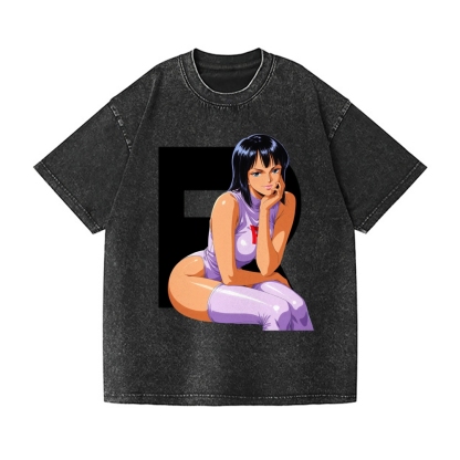 Nico X Team Rocket Vintage Wash Japanese Design T-Shirt