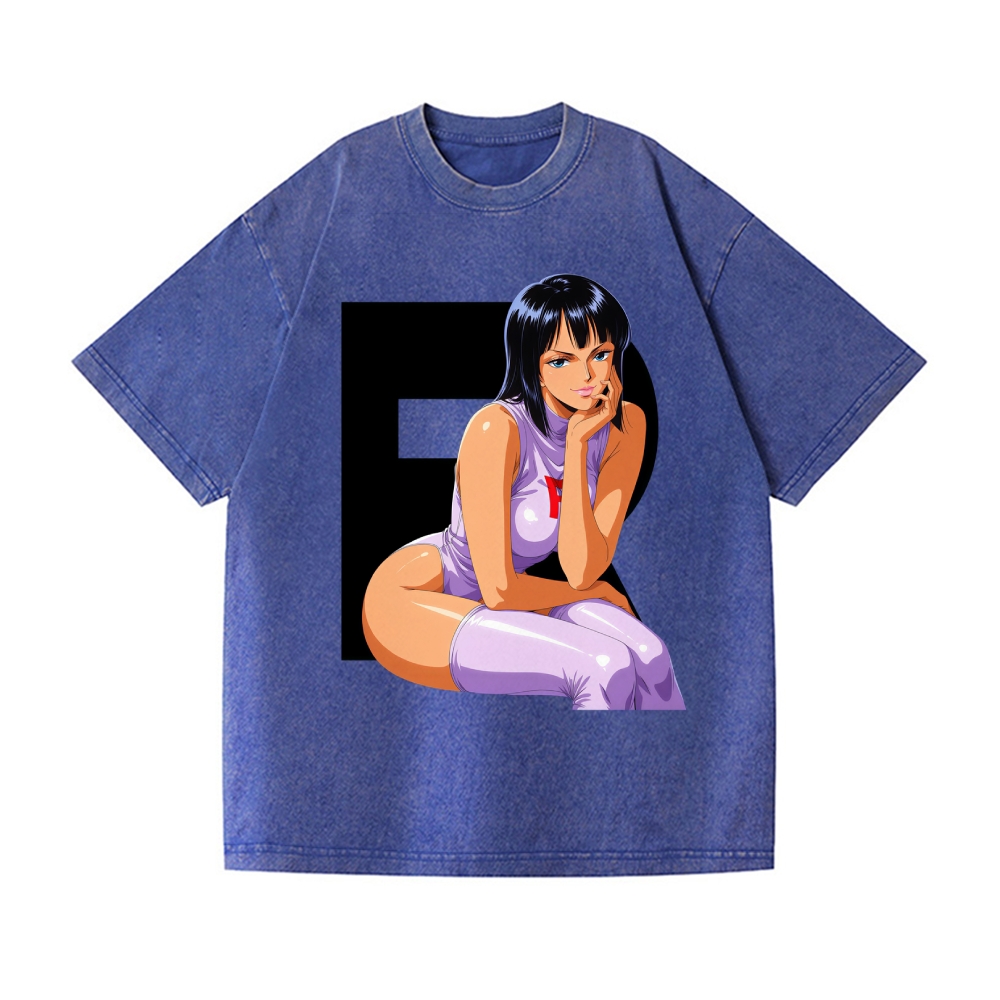 Nico X Team Rocket Vintage Wash Japanese Design T-Shirt