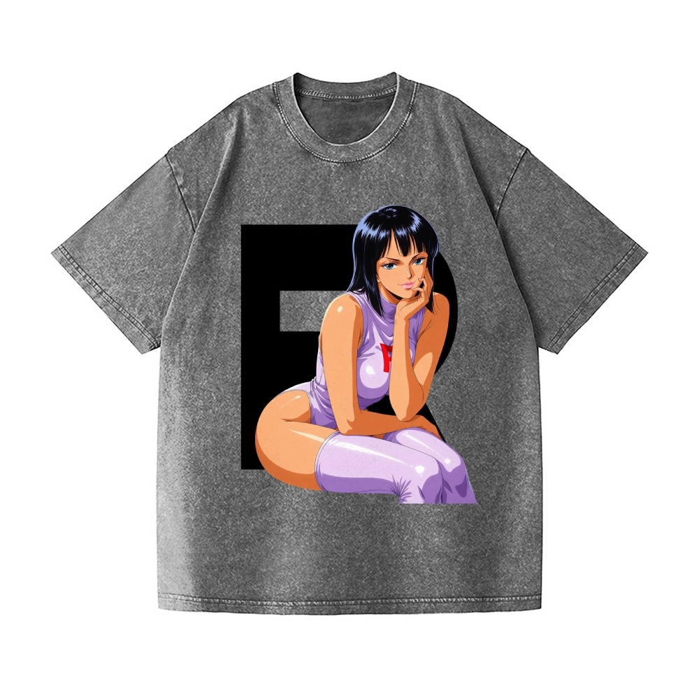Nico X Team Rocket Vintage Wash Japanese Design T-Shirt