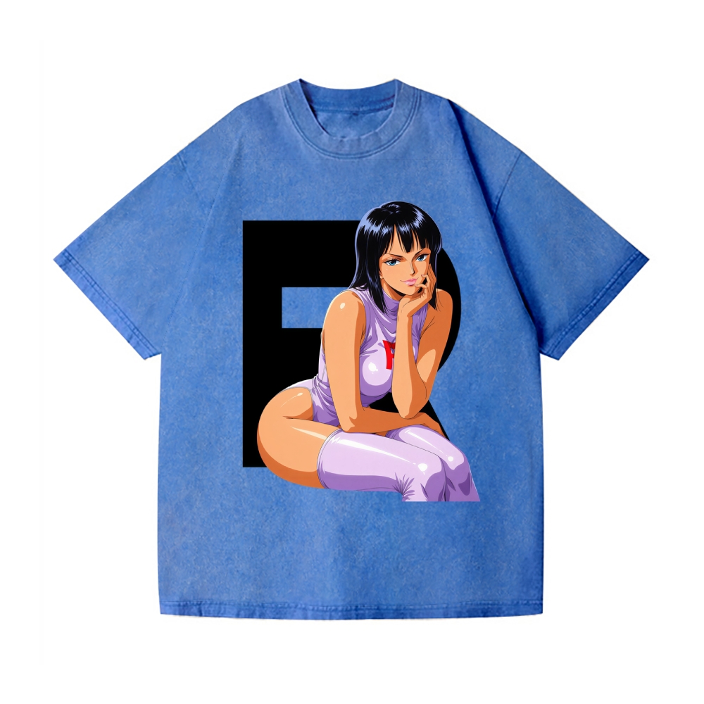 Nico X Team Rocket Vintage Wash Japanese Design T-Shirt