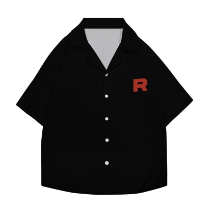 Rocket Girl Japanese Style Camp Shirt