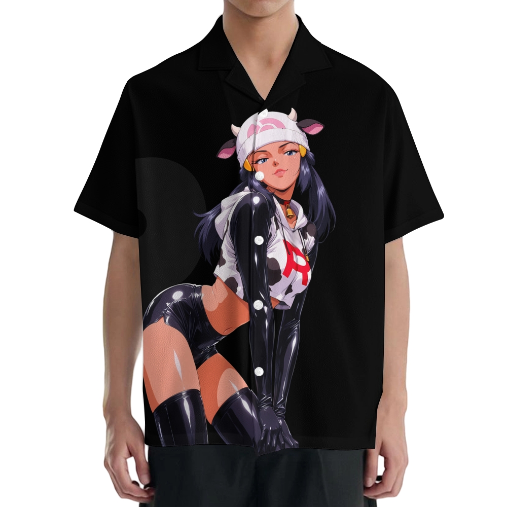 Rocket Girl Japanese Style Camp Shirt