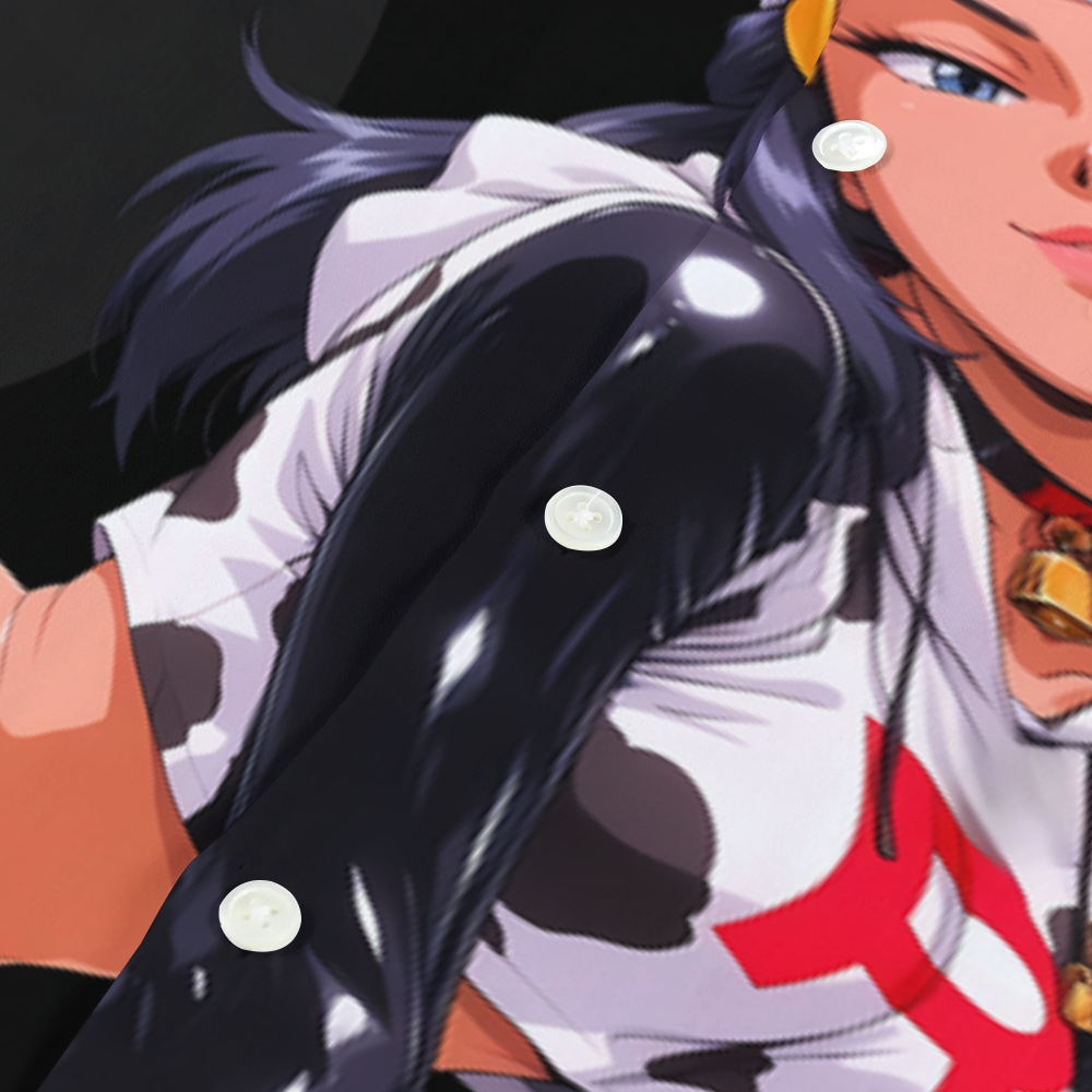 Rocket Girl Japanese Style Camp Shirt