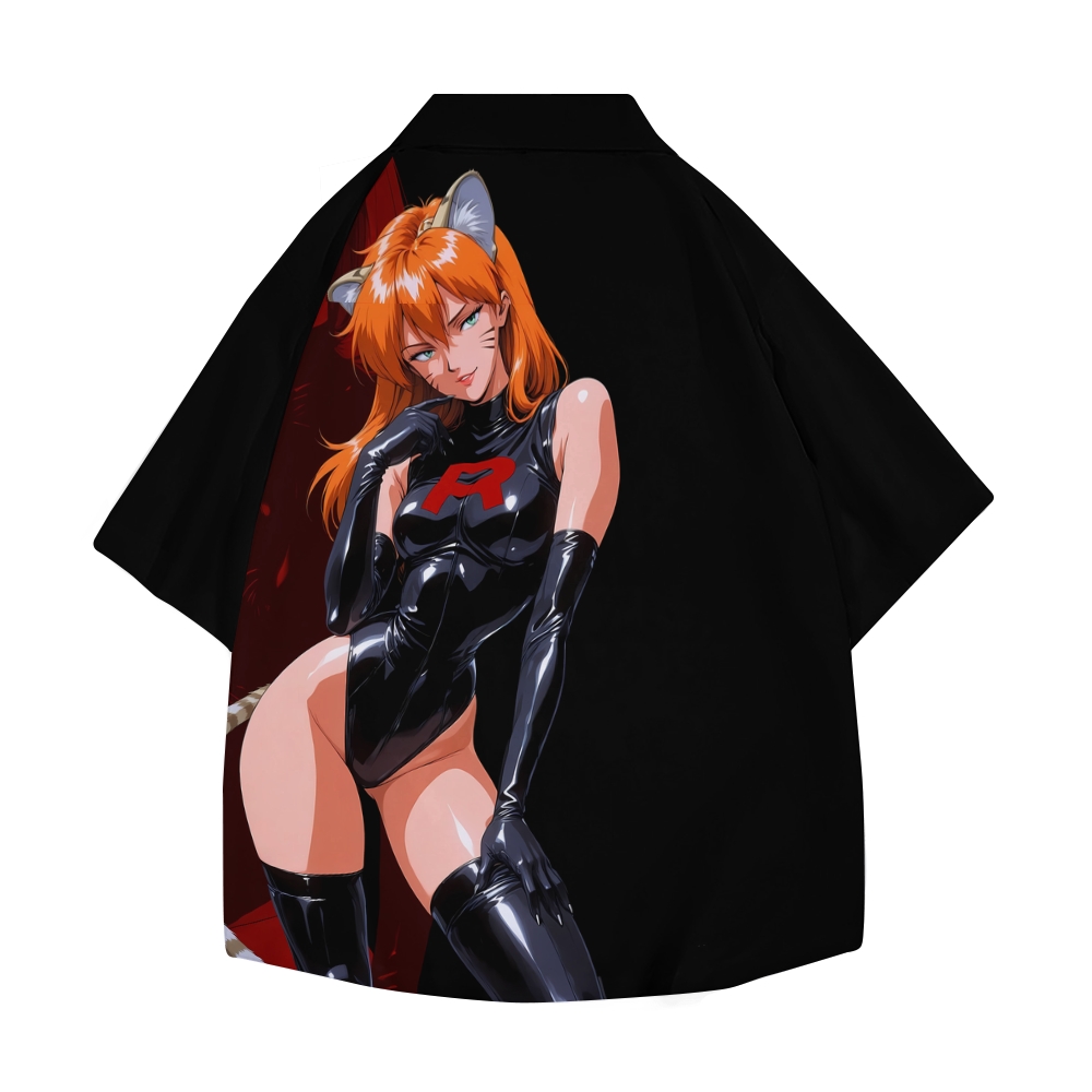 Rocket Girl Japanese Style Camp Shirt