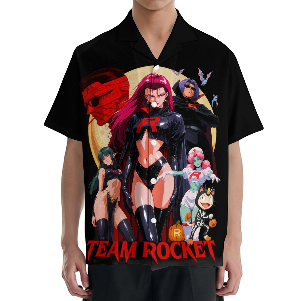 Team Rocket Japanese Style Camp Shirt