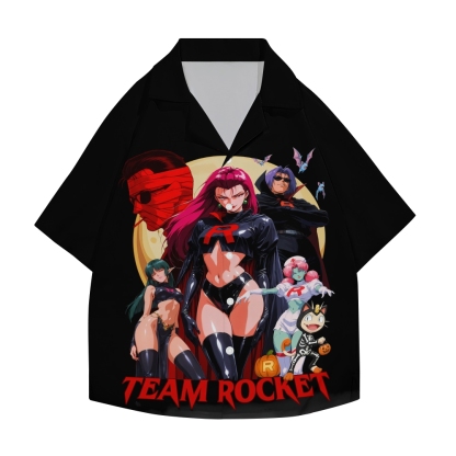 Team Rocket Japanese Style Camp Shirt