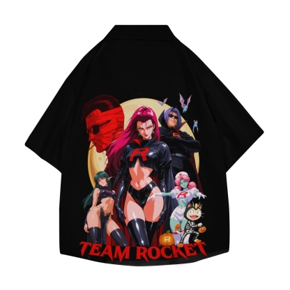Team Rocket Japanese Style Camp Shirt