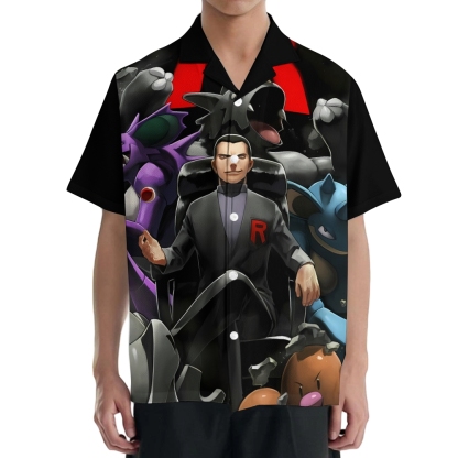 Team Rocket Japanese Style Camp Shirt
