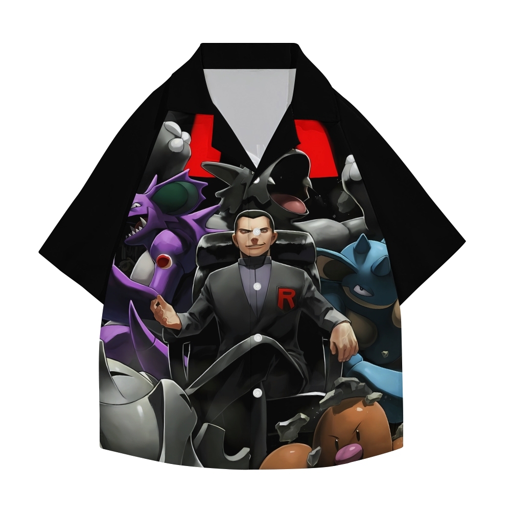 Team Rocket Japanese Style Camp Shirt