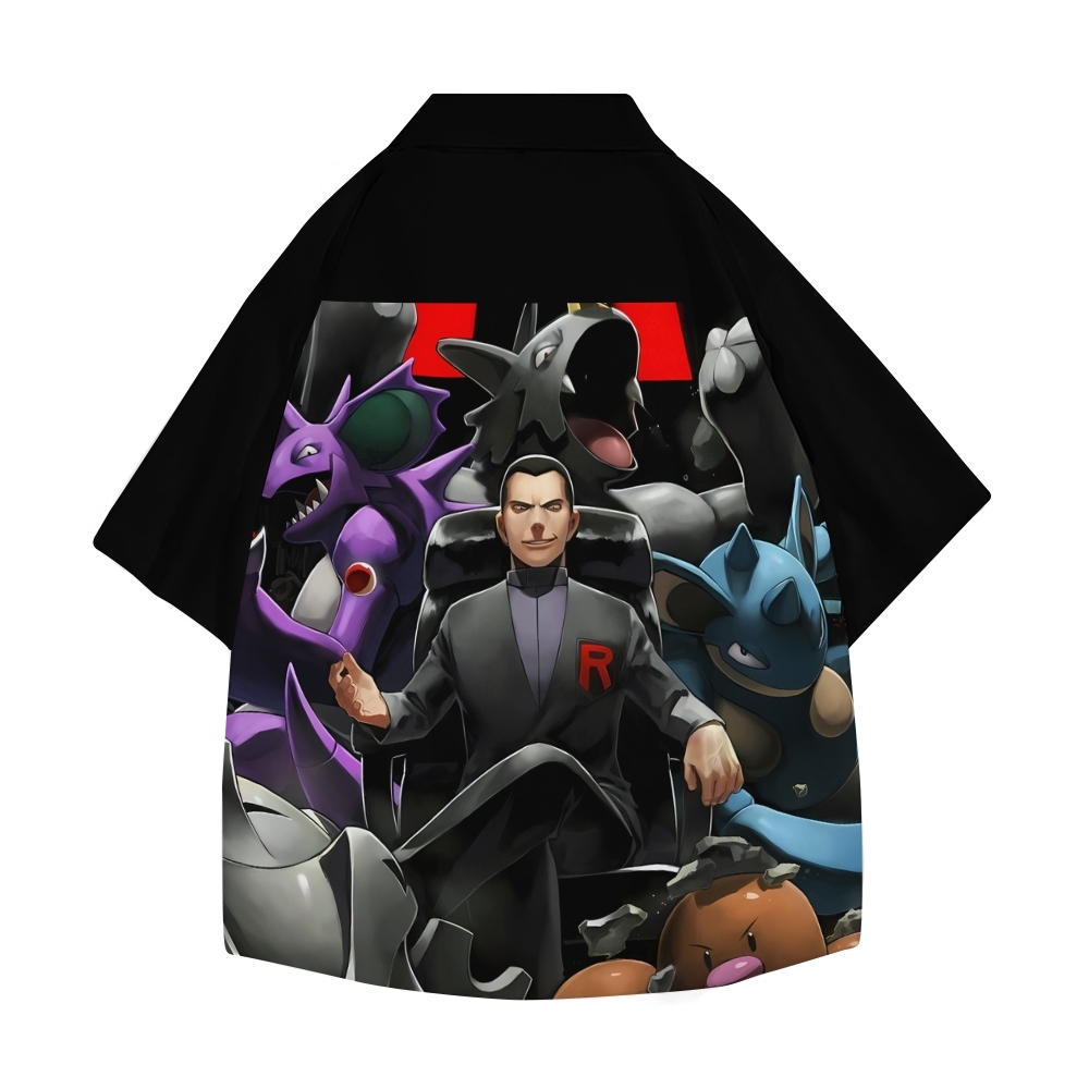Team Rocket Japanese Style Camp Shirt