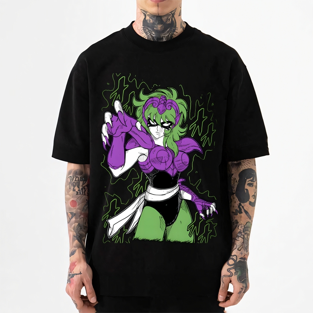 Saint Seiya  Shaina Japanese Style Classic Tee
