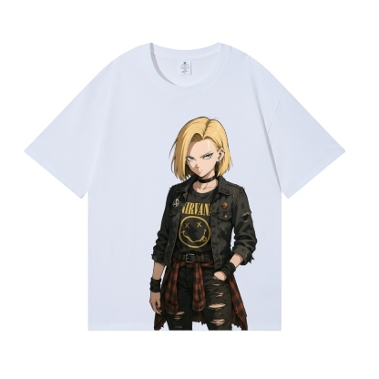 Android 18 Japanese Style Classic Tee