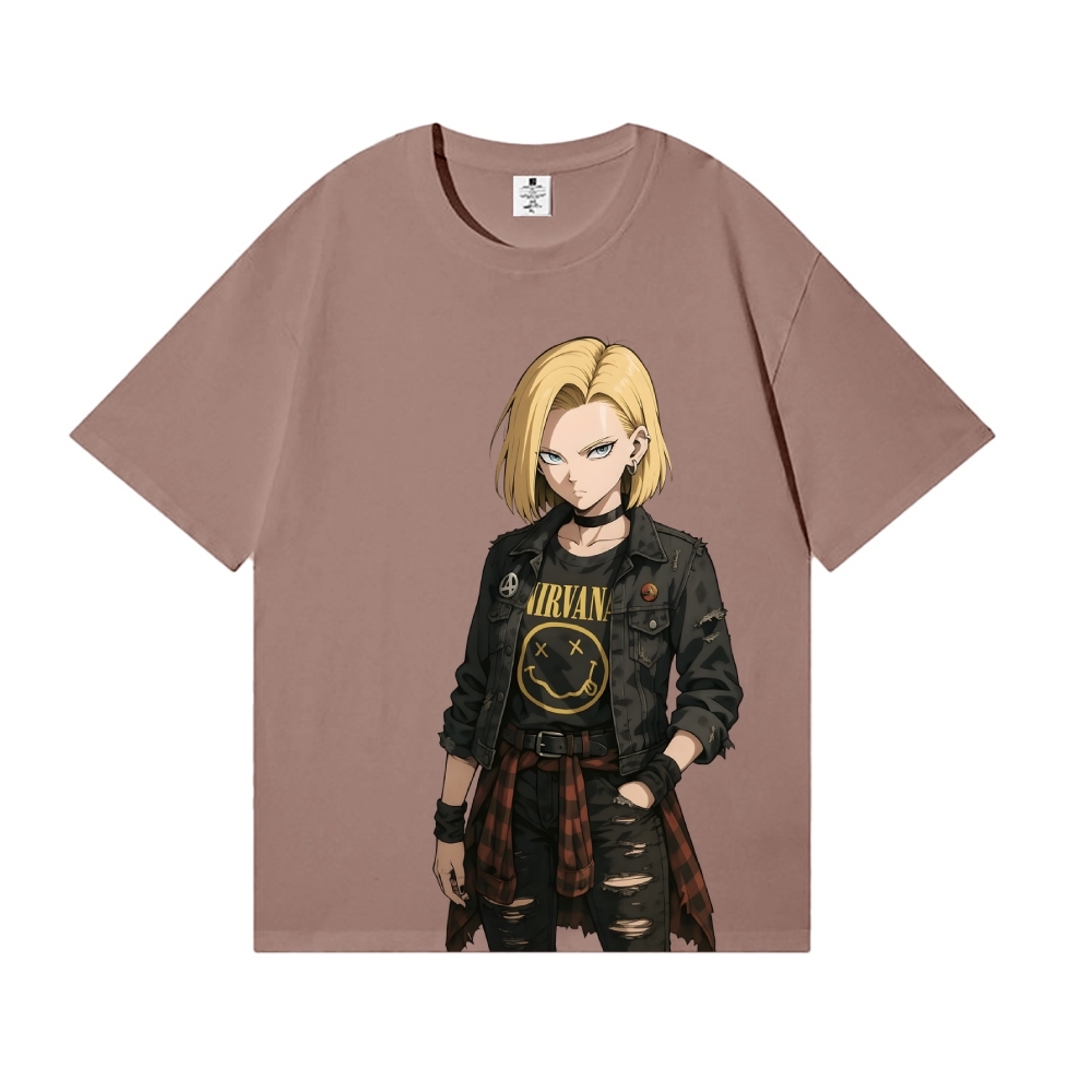 Android 18 Japanese Style Classic Tee