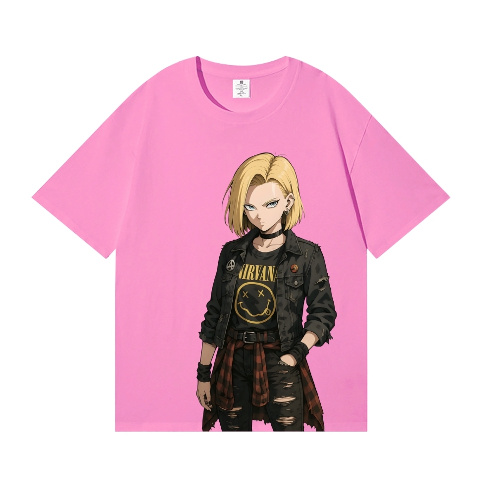 Android 18 Japanese Style Classic Tee