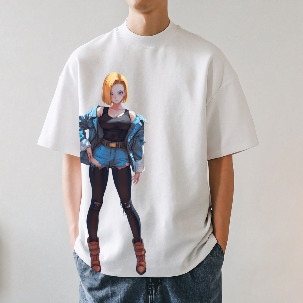 Android 18 Japanese Style Classic Tee