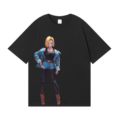 Android 18 Japanese Style Classic Tee