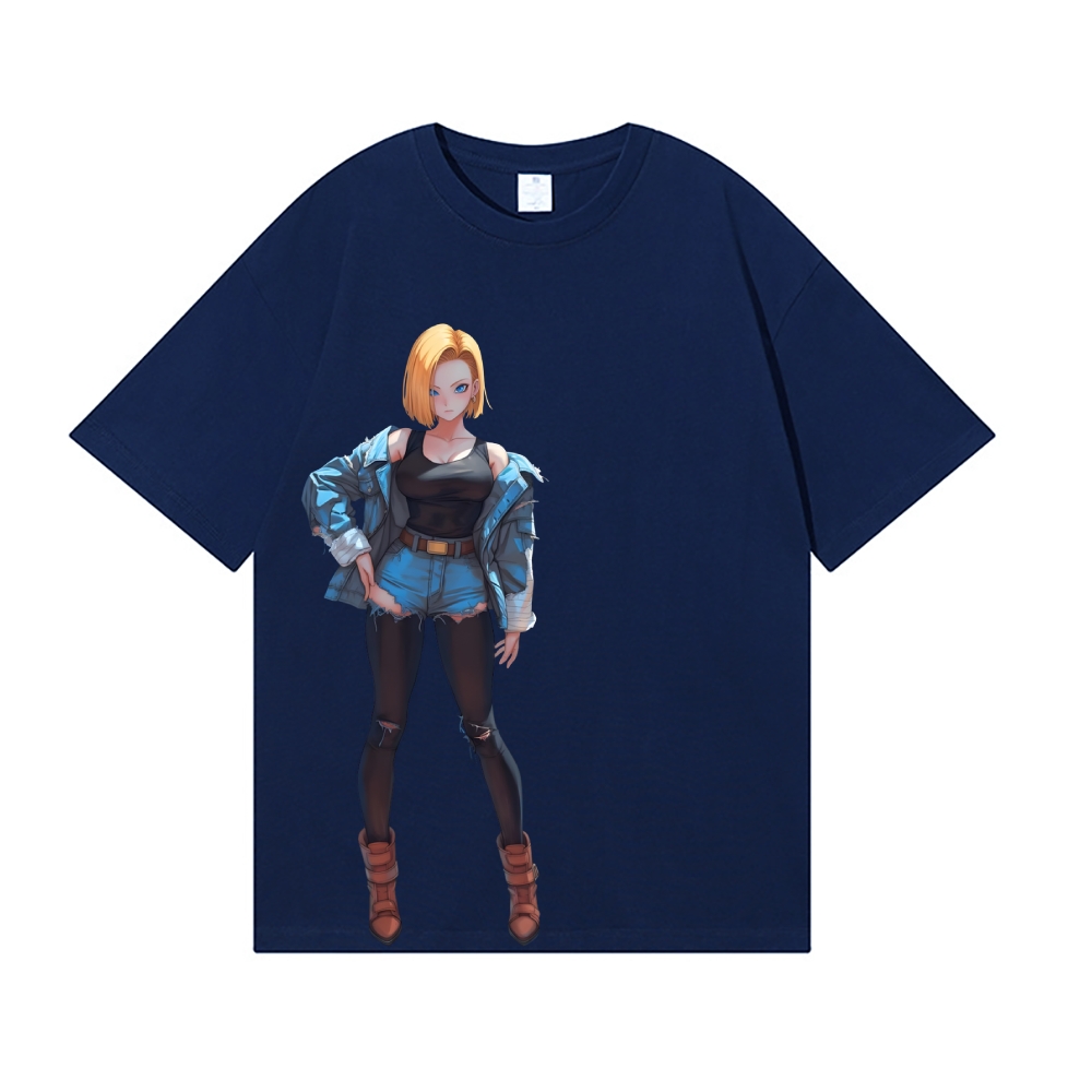 Android 18 Japanese Style Classic Tee
