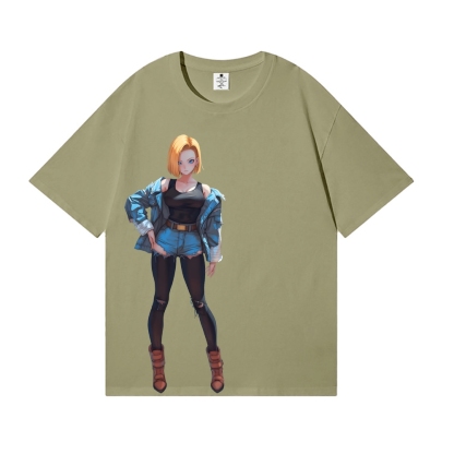 Android 18 Japanese Style Classic Tee