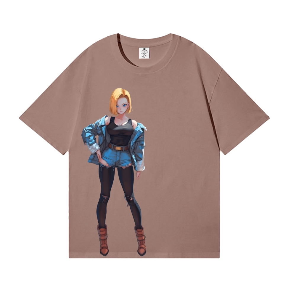 Android 18 Japanese Style Classic Tee