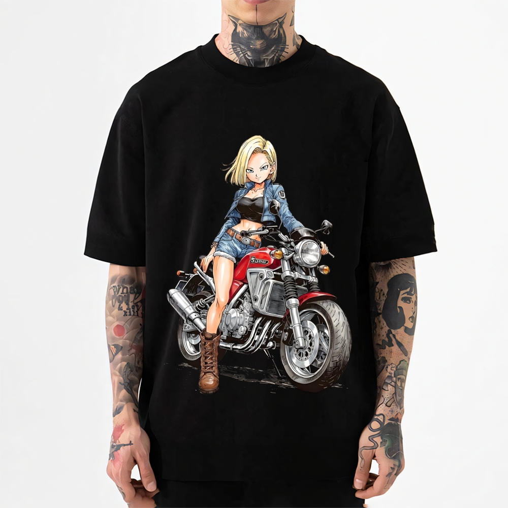 Android 18 Japanese Style Classic Tee