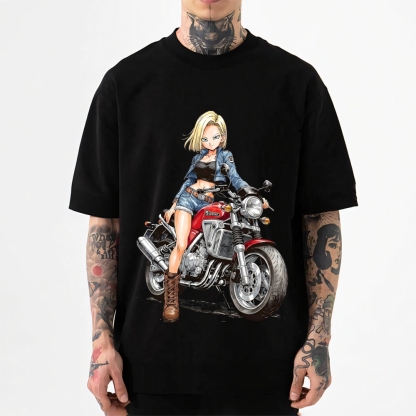 Android 18 Japanese Style Classic Tee